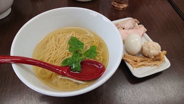 「【チャリティ限定】 絆塩」@麺や 睡蓮の写真