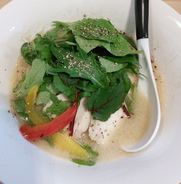 「【限定】鮭そば　９００円」@麺屋Mの写真