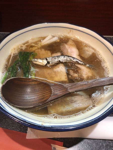 「かけ」@烈志笑魚油 麺香房 三くの写真