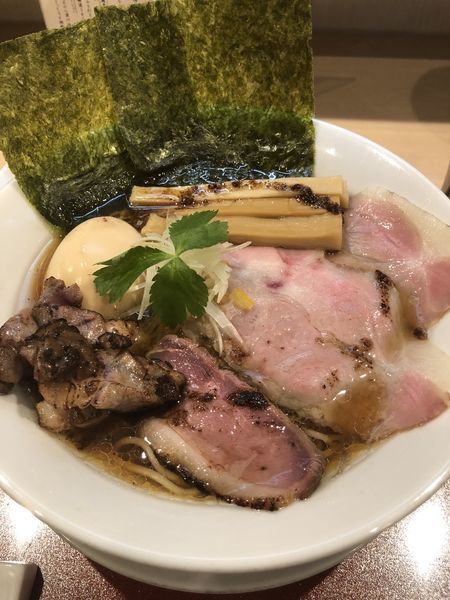 「紀州鴨そばDX」@燃えよ麺助の写真