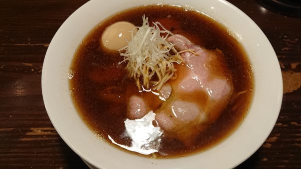 「醤油煮干しそば 800円」@龍馬軒の写真