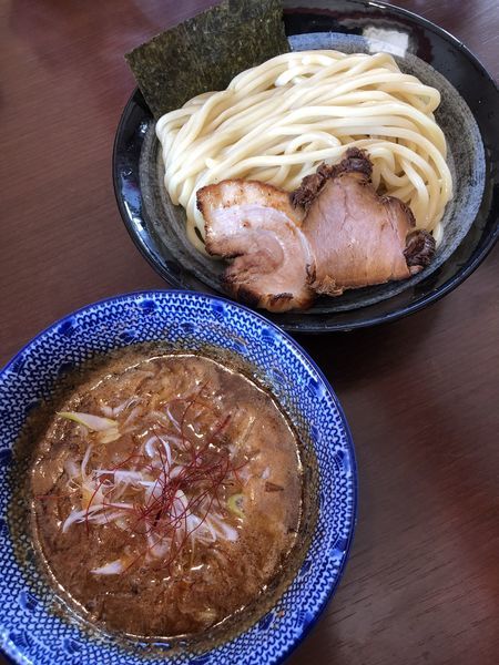 「【限定】エビつけそば」@麺屋 必道の写真