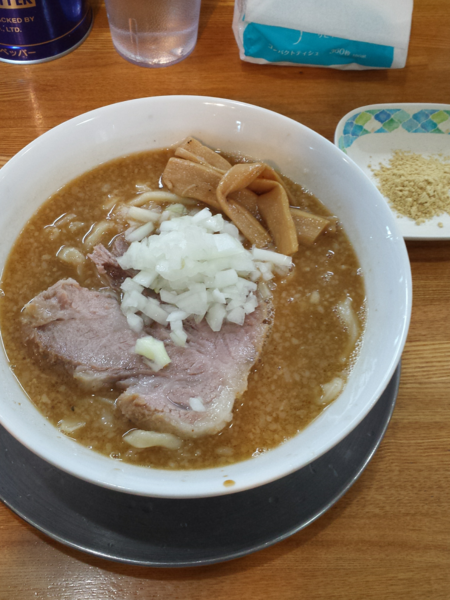 「【期間限定】中華そば　味噌(脂少なめ)850円」@中華そば136の写真