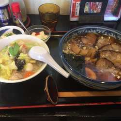 厚切りチャーシュー麺+ランチセット