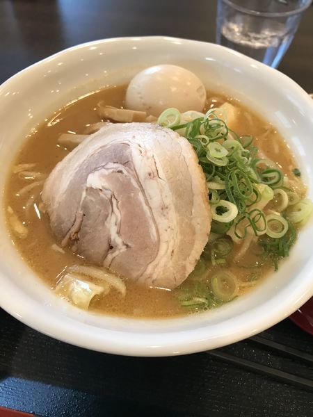 「野菜味噌ラーメン+ごはん」@てんがららーめん 鶴見店の写真