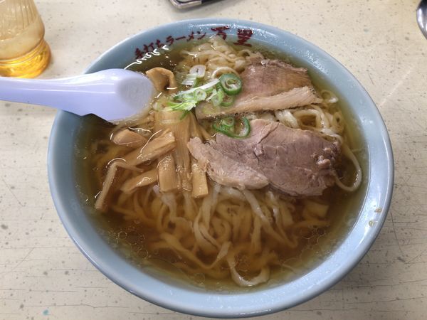 「手打ちらーめん」@万里の写真