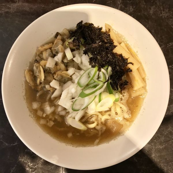 「川越醤油中華SOBA （チャーシュー品切れVer）」@中華SOBA にぼ乃詩の写真