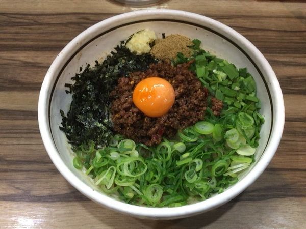 「台湾まぜそば 大盛 にんにくアリ」@麺屋 はるか 秋葉原店の写真