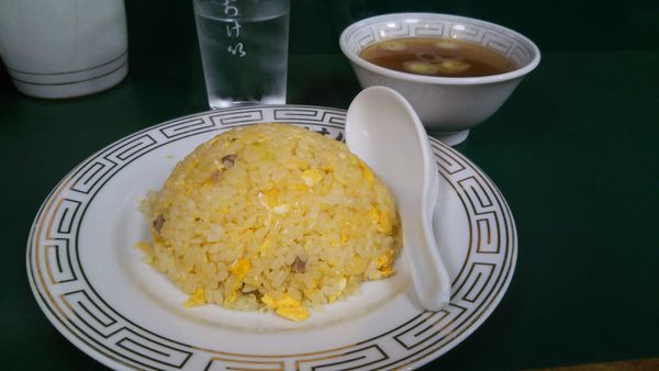 「玉子炒飯 + 餃子」@餃子の店 おけ以の写真