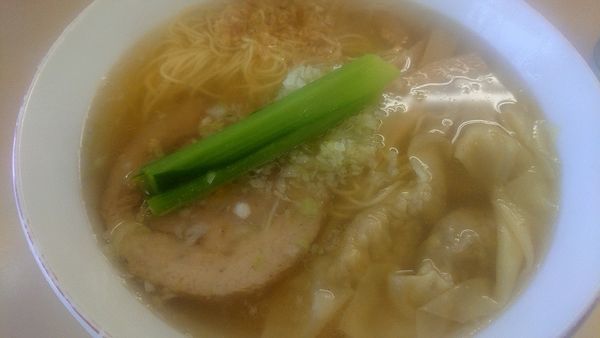 「塩ワンタン麺」@支那そば 心麺の写真
