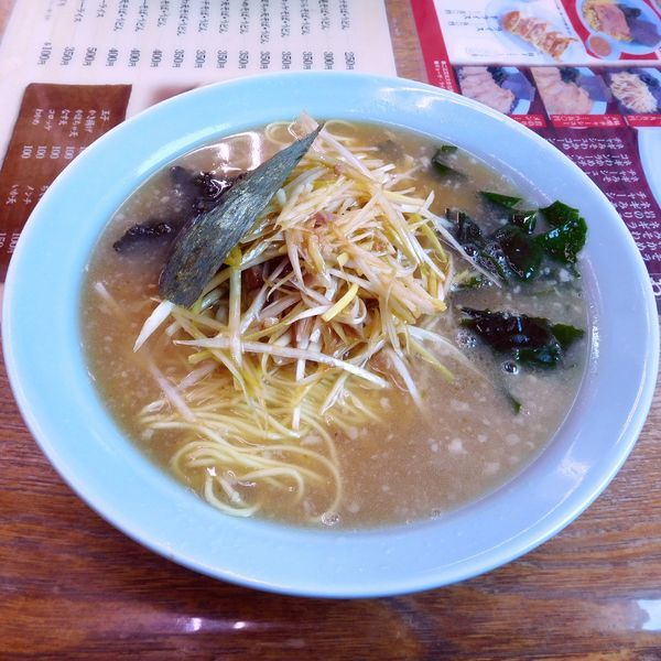 「ネギラーメン（750円）」@ラーメンショップ たつみや 麻溝台の写真