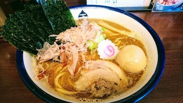 「味玉中華そば(中盛)」@つけめん 玉 本店の写真