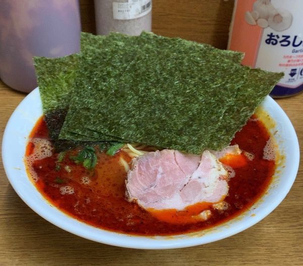 「紅蓮の虎 海苔」@ラーメン虎ノ穴の写真