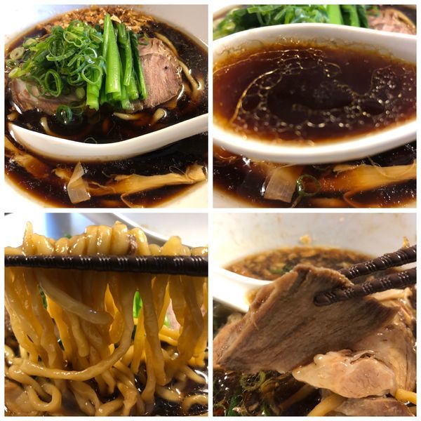 「【限定】川越醤油ブラック 800円」@花笑み中華そば かれんの写真