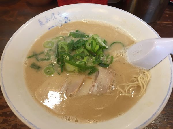 「ラーメン¥700+替玉¥120」@元祖長浜屋台らーめん 一心亭 郡山分店の写真