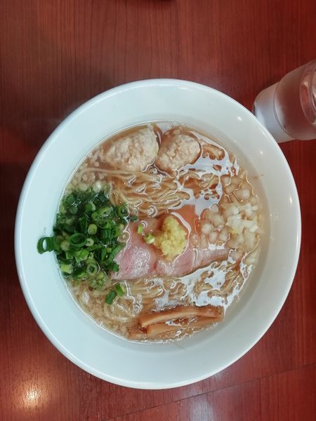 「背油生姜醤油ラーメン」@中華そば 七麺鳥の写真