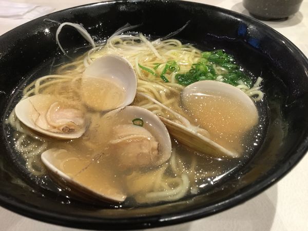 「はまぐりラーメン４１０円」@はま寿司 ポンテポルタ千住店の写真