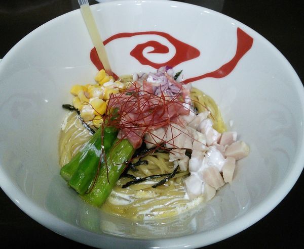 「【限定】帆立のまぜそば　９００円」@麺や 魁星の写真