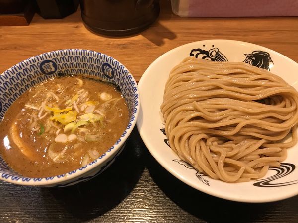 「濃厚つけ麺  890円」@日本の中華そば富田 成田空港店の写真