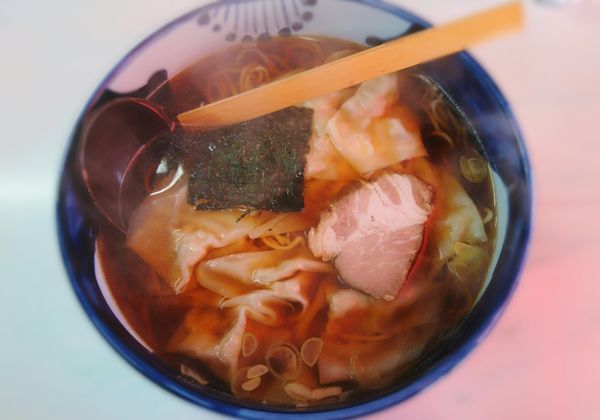 「ワンタンめん」@手造りラーメん 幸楽の写真