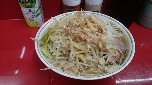 「大ラーメン(ヤサイアブラ)￥８００」@ラーメン二郎 越谷店の写真