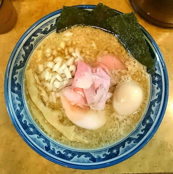 「特製背脂煮干そば」@中華そば 児ノ木の写真