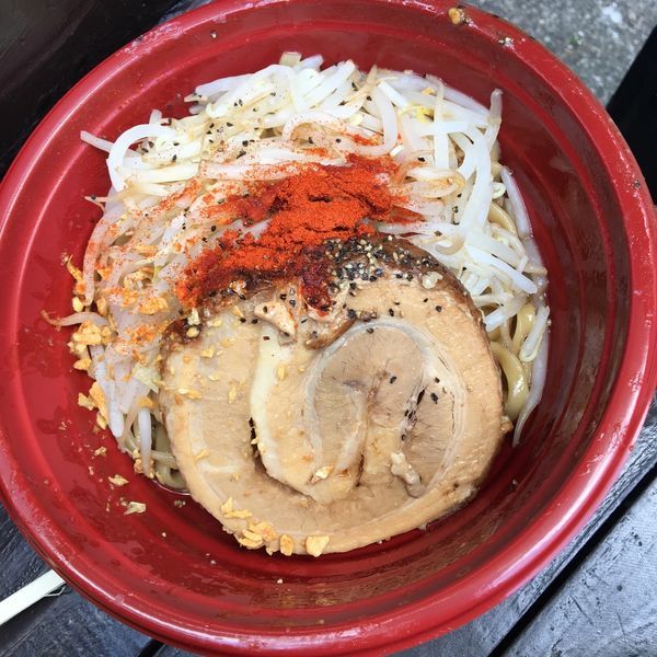 二郎式まぜそば一枚