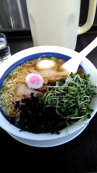 「醤油スペシャル大盛り」@煮干しらーめん 海空土 吉岡店の写真