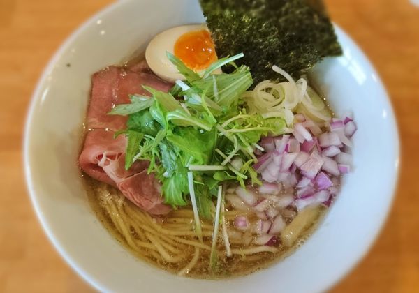 「【準レギュラー】淡麗煮干らーめん」@らーめん コッコの写真