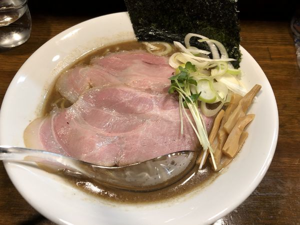 「濃厚魚介豚骨らぁ麺 30杯限定 麺160g 650円」@Soupmenの写真