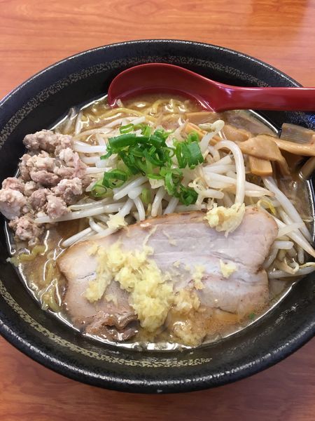 「味噌らーめん」@らーめん 味噌ガッツ お花茶屋店の写真