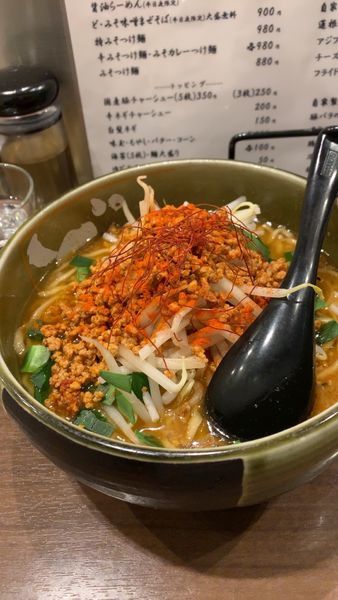 「みそオロチョンラーメン」@らーめんダイニング ど・みそ 八丁堀店の写真