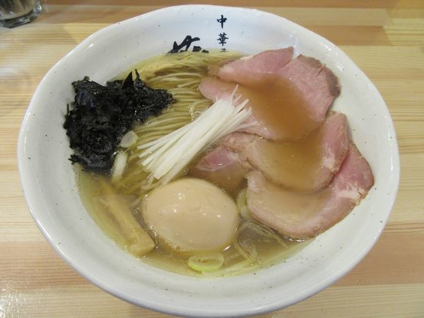 「特製塩そば（１０００円）」@中華そば 葵の写真