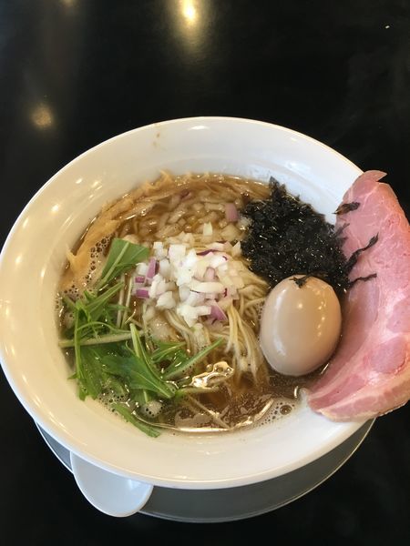 「煮干しラーメン」@煮干し豚骨らーめん専門店 六郷 町田店の写真