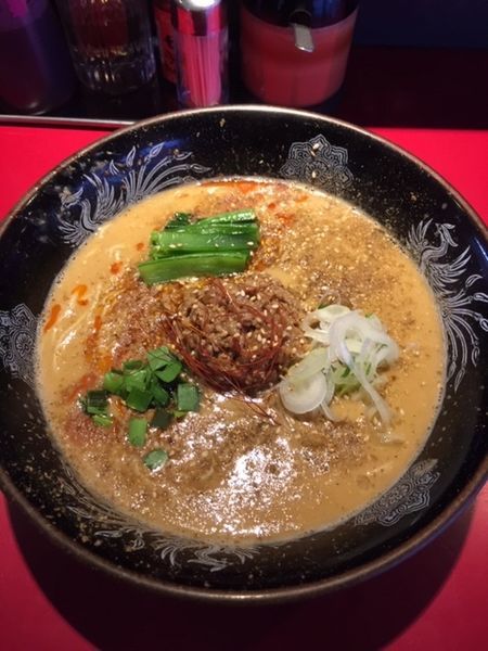 「超濃厚豚骨担担麺 850円」@らーめん・つけめん こてんぱんの写真