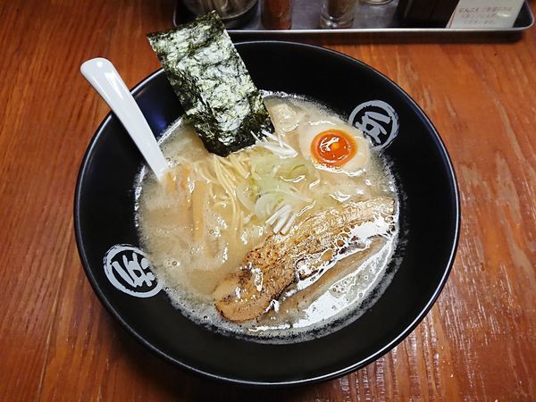 「醤油豚骨 700円」@まる兵らーめん 前橋店の写真