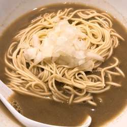 淡麗煮干ソバ（醤油）¥1000