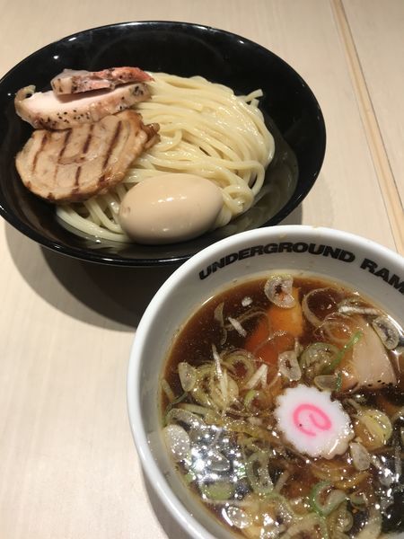 「特製つけめんライト」@UNDERGROUND RAMEN 頑者 コクーンシティさいたま新都心店の写真