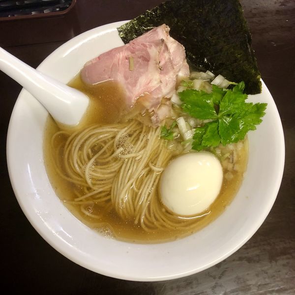 「煮干そば 黒」@と多゛食堂の写真