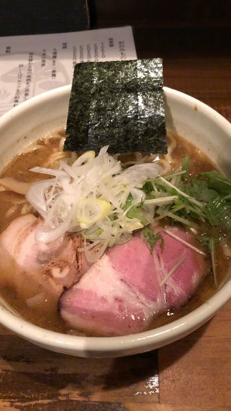 「濃い出汁つけそば」@日本橋 製麺庵 なな蓮の写真