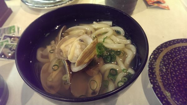 「あさりうどん」@はま寿司 町田野津田店の写真