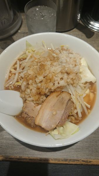 「豚煮干し」@つけめんTETSU 京王モール新宿店の写真