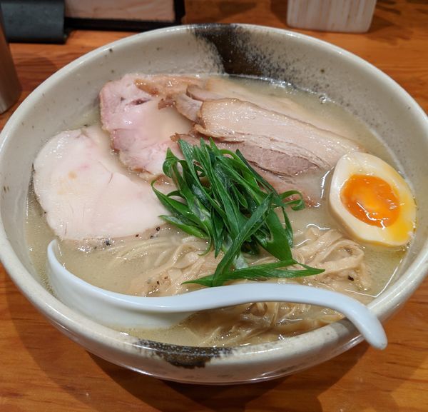 「肉麺　1,200円」@麺屋 臥龍の写真
