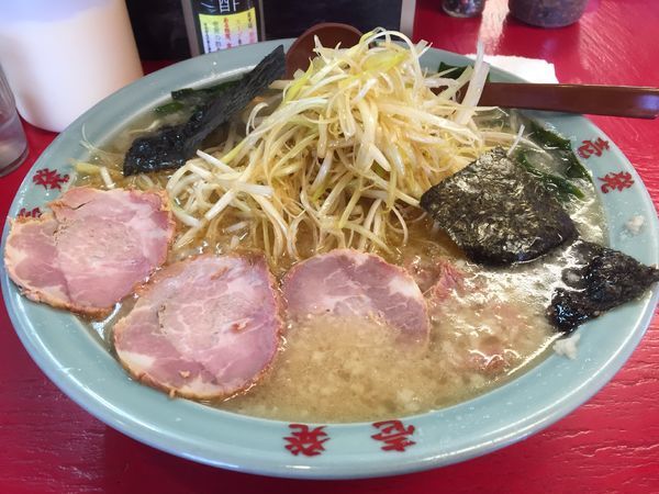 「ネギラーメン 中盛 ￥850」@壱発ラーメン 八王子店の写真