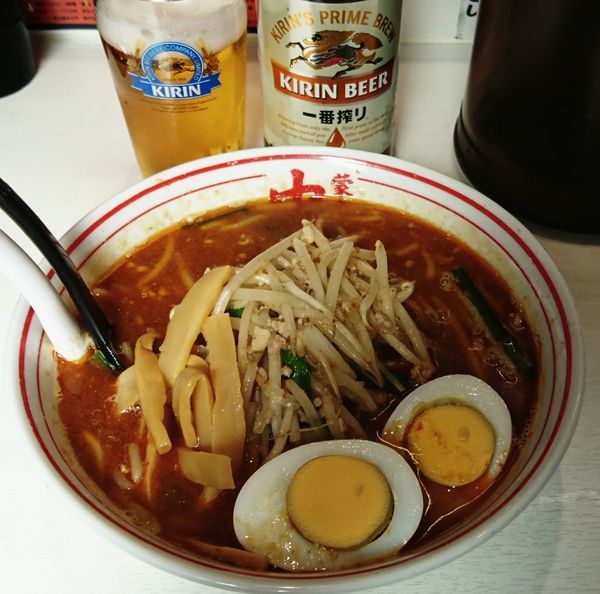 「【限定】中本風煮干ソバ ￥950」@蒙古タンメン 中本 川越店の写真