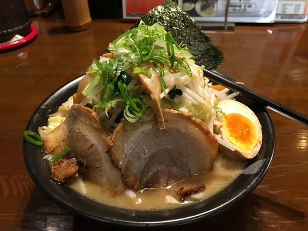 「白湯野菜ラーメン」@和風薬膳らーめん 貴楽の写真