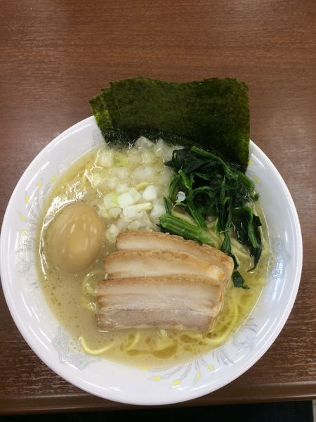 「豚骨醤油スペシャルラーメン」@濃厚とんこつ横浜家系ラーメン 九ツ家 高坂サービスエリア店の写真