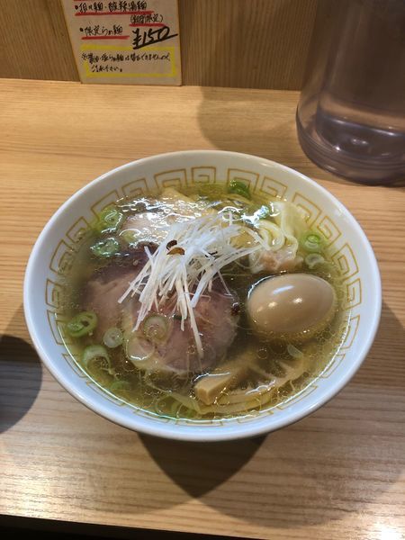 「特製塩らぁめん」@中村麺三郎商店の写真