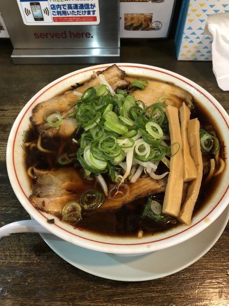 「中華そば+半炒飯」@中華そば専門店 豊龍の写真