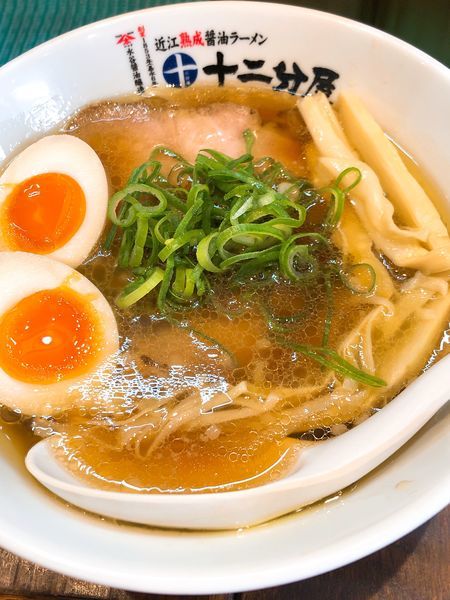 「味玉十二分屋そば ¥780」@近江熟成醤油 十二分屋 早稲田店の写真